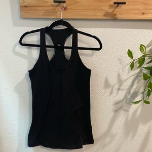 Lululemon cool racerback black multi tank size small
